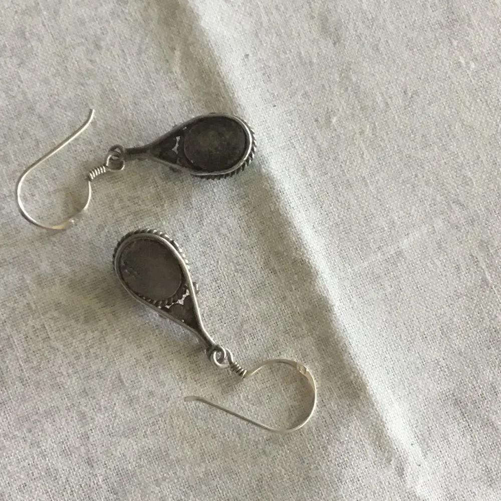 Sterling Silver Turquoise Earrings